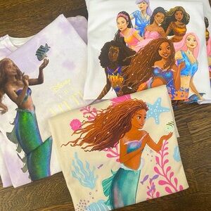 The Little Mermaid 2023 Live Action T-SHIRT Bundle